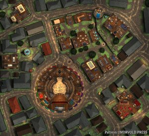 Bard's College Campus - Classrooms, Theater, Shops [120 x 110]