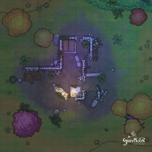 Entering the hidden cultist temple at night [Multiple]