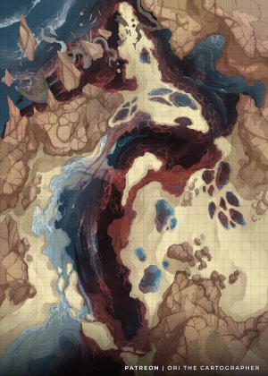 Bloody Siren's Tail [30x42][NoAI] | Ori the Carto