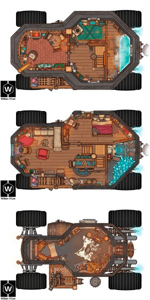 Steampunk Siege Tanks – From War Machine to Mobile Home! (Also my Birthday!)