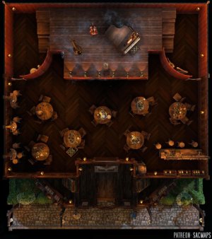 Welcome to the JAZZ CLUB (16x18 multilevel, free day & night maps plus hundreds more free!) - (insert The Fast Show reference here)