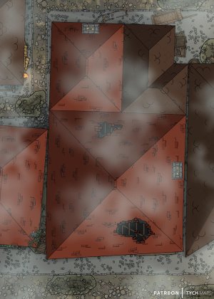 Muleskull Tavern - Waterdeep [15x21]