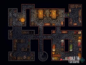 Ironbark Warrens - Sublevel 1 [20x15] [Art] [OC]