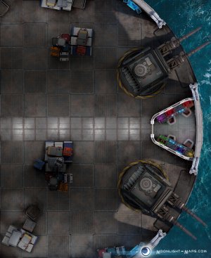 [OC] Think your players will blame "lag" when they miss with these cannons? Gun Deck is ready! [18x22]
