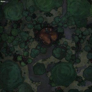 Squirrel Hideout [40x40]