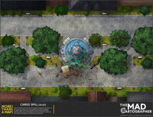 [30x20] More Than a Map: Cargo Spill!