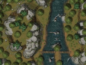 Forest Map 40x30 or 80x60