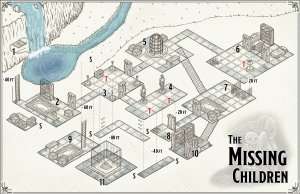 Map - 521 The Missing Children - Isometric Dungeon