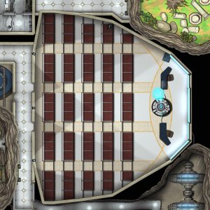 Secret Rebel Base (50x52)