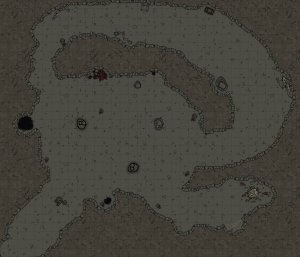Progression of map quality over the course of my 3 year campaign. (2 years using dungeondraft)