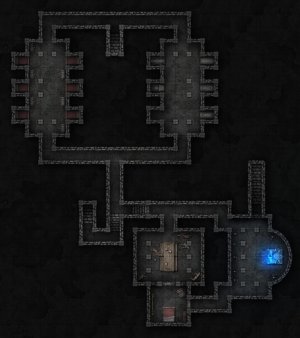 Death House Maps - Based on "Revised and Streamlined" by RedcapPress