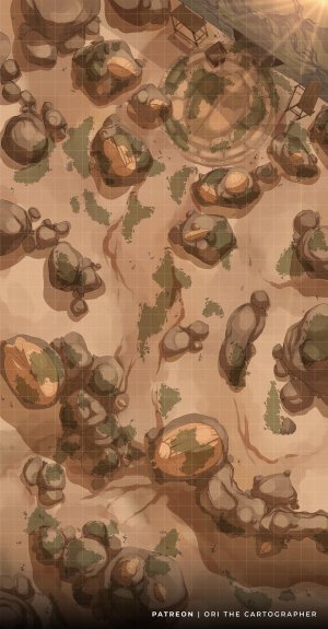 Deserted Beetle Temple [24x46][NoAI] | Ori the Carto