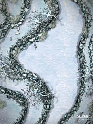 Winter [battlemap] from Angela Maps - 6 versions! [animated] [art]