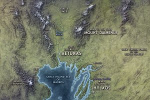 Map of Atheios, +Worldbuilding - A map and setting inspired by the Bronze Age, and Greek Mythology (Free) (No AI)