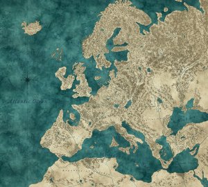 WIP AU Europe Map I have been working on. Any thoughts, advice, or questions are welcome!