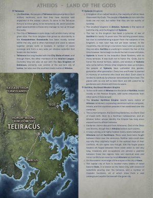 Map of Atheios, +Worldbuilding - A map and setting inspired by the Bronze Age, and Greek Mythology (Free) (No AI)