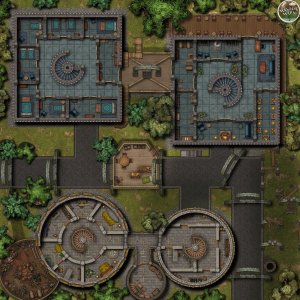 Tower District (Top-to-Bottom) [40x40]