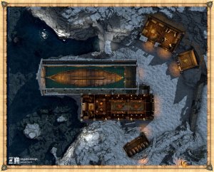 Jarl's Haven [50x40] - winter and spring, link to 150DPI maps in description