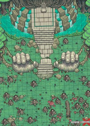 The ancient Throne in the Swamp