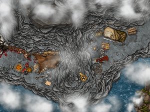 Two Enemies' Rest - Mountain Camp Map Prompt submission