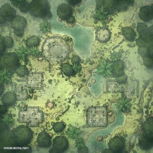 Jungle Rubble (40x40)