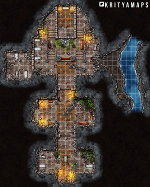 Forgotten Crypt [32x40]