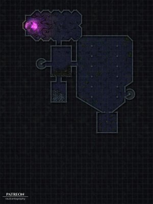 Temple of Purple Flame | Dragonbane [30×40] 70 px