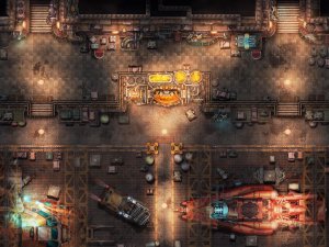 Dirty Industrial Scifi Hangar (Full res./Clonable in description)