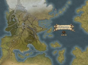 First attempt at continent map