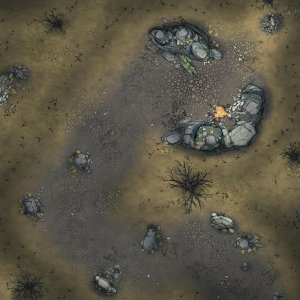 A Stoney Dell - within what dothst dwellest? [100ppi DungeonDraftx2MinuteTabletop]