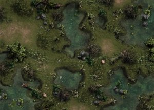 Eerie Bog [35x25] - 6 unique variations