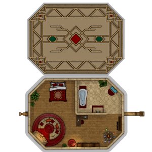 Homes for the Genie Warlock -Dwarven Brooch