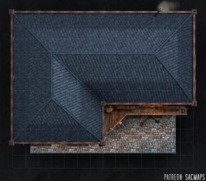 THE GENERAL STORE (16x14 multilevel – store, cellar, upstairs living space) - free day & night multilevel plus hundreds more free maps!