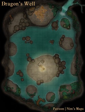 Dragon's Well [16x21]
