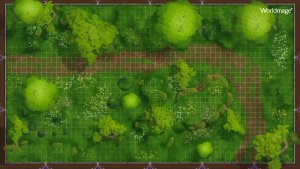 Meadow Cart Path - 58x32 – experimenting with dynamic season maps for our 3D mapmaker
