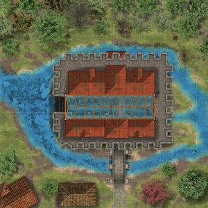 [Art] Hungry Fish Inn – You eat what you fish! A riverside tavern for rumors, rest, fun and trouble. Drag>Drop>Play