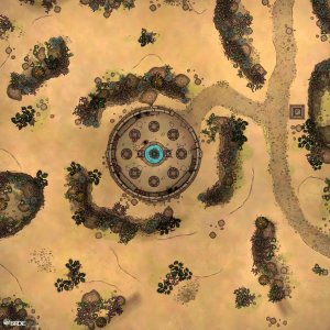 Desert Shrine - [15x15]