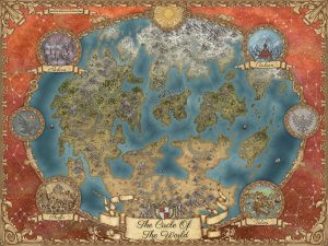After Popular Demand I Have Recreated the First Law World Map - The Circle Of The World! [OFF TOPIC]