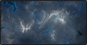 [OC] Velkaizo - World of Magnetic Dissonance, a sci-fantasy map and setting inspired by a fusion of Mistborn and Stormlight. Multiple versions available for free, with and without text.