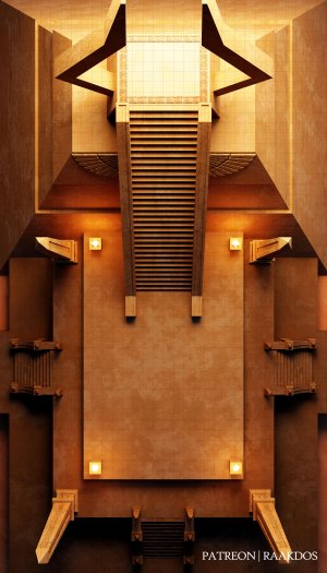 [Amonkhet Battlemap]Sacrificial Dais 32x56