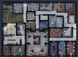 [44x32] Mental Asylum – swipe to turn on the lights!