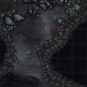 Maps for Dead Eyes Cave — Dragonbane [24×38] 70px
