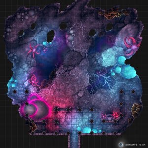 [OC] How many rounds before someone eats a mushroom in the Fungus Cavern? [25x25]