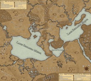 Map of Southern Styx