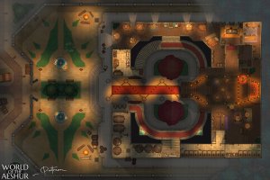 An inn for the rich and poor - [90x60]