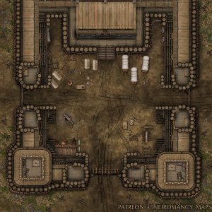 Palisade Fort [50x50] - Oneiromancy Maps