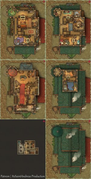 Trollskull Manor Map,