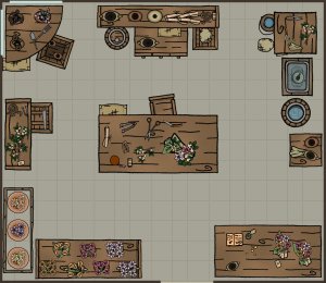 My progress on my Dungeondraft x DungeonAlchemist mod