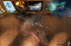 The paintings in the magic gallery really bring the artist’s visions to life. Quite literally.