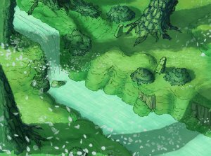 Peaceful Creek [31x23]